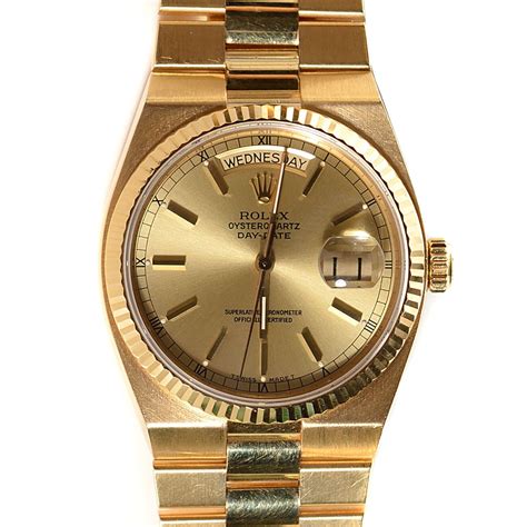 rolex oyster perpetual date quartz japan movt|Rolex datejust pre owned.